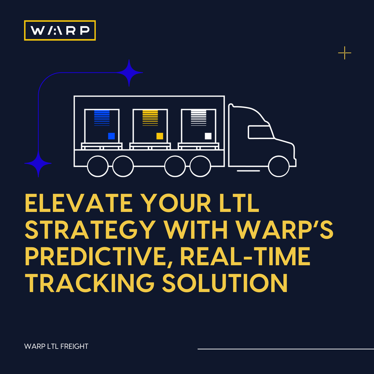 warptechco's tweet photo. Elevate Your LTL Strategy with WARP’s Predictive, Real-Time Tracking Solution
From blind spots to 20/20 vision with WARP’s solution
Book a Strategy Call: https://t.co/v43qxmA1P7
#technology #middlemile #logistics #supplychain #crossdock #freighttech #logisticstech #LTL https://t.co/021RIXq0rd