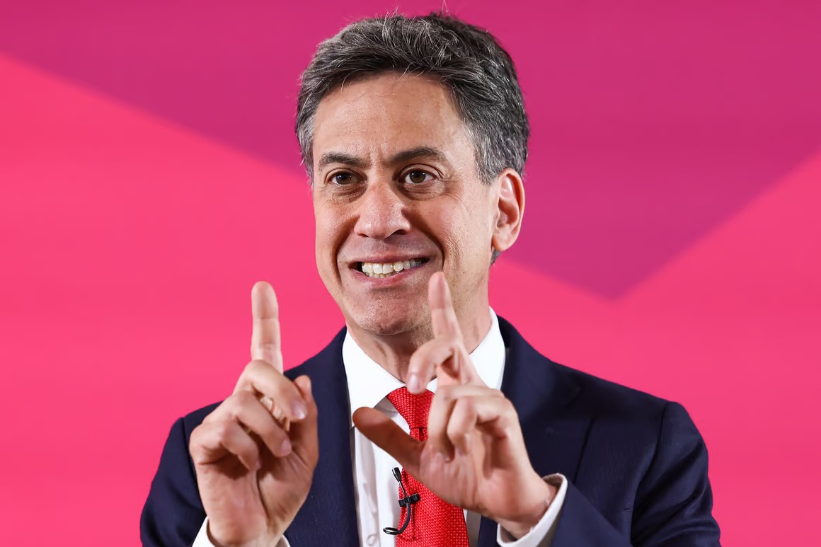 Shameless, lying Ed Miliband has been found out.
The company 'NESO' who published data to support net zero, which Miliband claimed is 'independent', has only one registered person with 'significant control'.
Thas person is ... Ed Miliband.
Ed Miliband must resign.