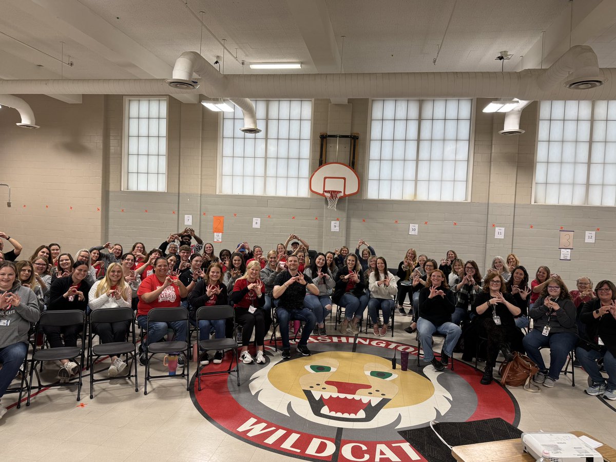 We heard such an inspiring message today from William Martinez! <a href="/signingthesong/">William Martinez</a>  Thank you for reminding our Wildcat team about the power of connection!  ❤️🐾