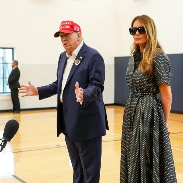They brought back #fakemelania for the series finale!
