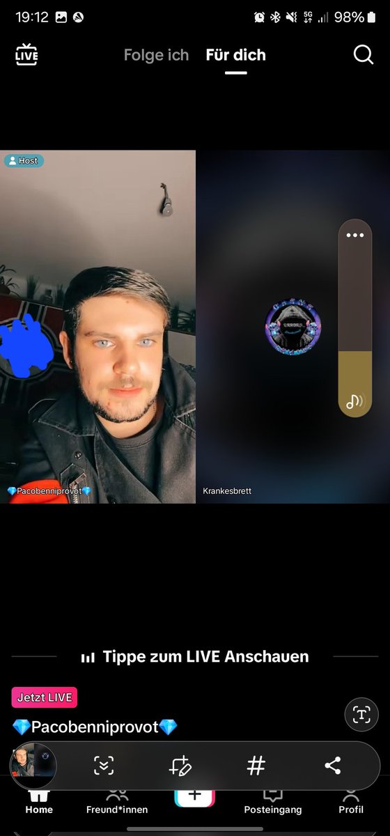 Panikmod's tweet image. Tiktok wieder on point. 2 anläuft, dass gegen einen faschistischen Account vorgegangen Wird. Naja ich hoffe die Meldung bei der Polizei läuft besser, als das meldesystem von tiktok.