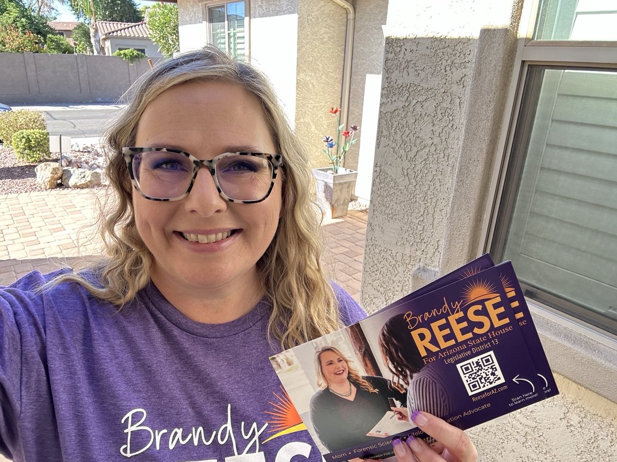 Knocking doors because it’s Election Day! Make your plan to vote now! Iwillvote.com