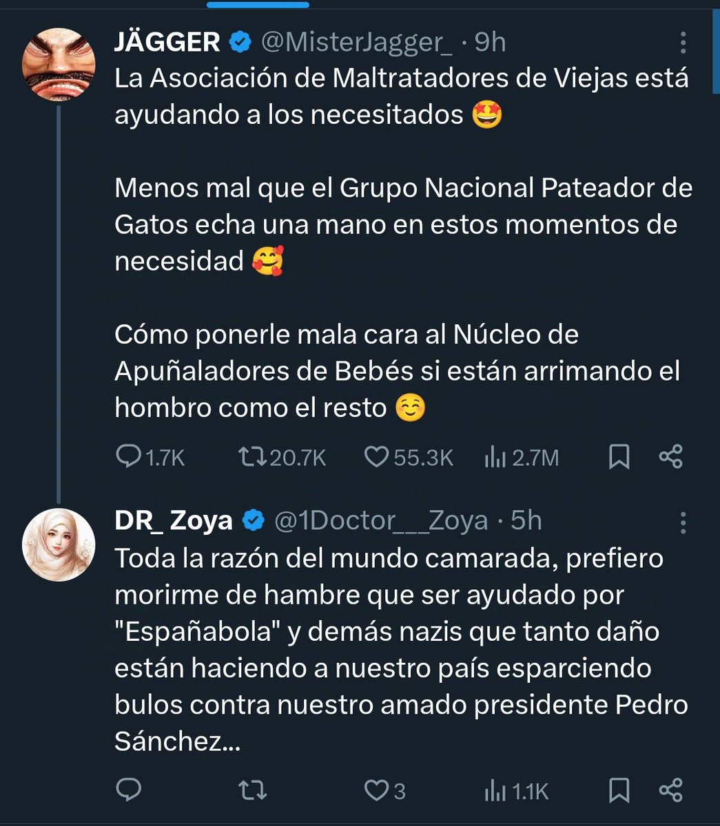 Thehappyfool81's tweet photo. De todos los bots, Dr Zoya es mi favorito sin duda https://t.co/9a6bpUSlOA