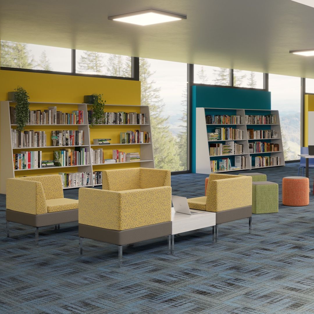FalconProduct's tweet image. Modular furniture provides flexibility by allowing your staff and guests to easily adapt and reconfigure the space to suit their needs. Learn more about our modular collections: buff.ly/3tQLUc4 

#falconproducts #modularfurniture #modularseating #commercialdesign