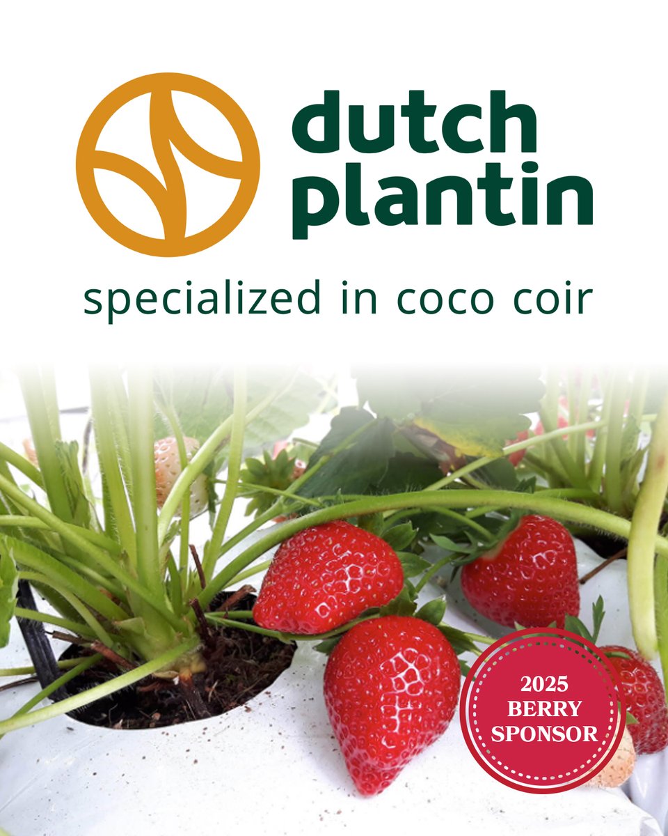 We would like to thank <a href="/DutchPlantin/">Dutch Plantin</a> for supporting our 2025 Conference as a Berry sponsor! Dutch Plantin supplies coco coir substrates &amp; growing media for growing vegetables, flowers &amp;  berries. 

Learn more: dutchplantin.com

#NARBA #berrygrowers #cococoir