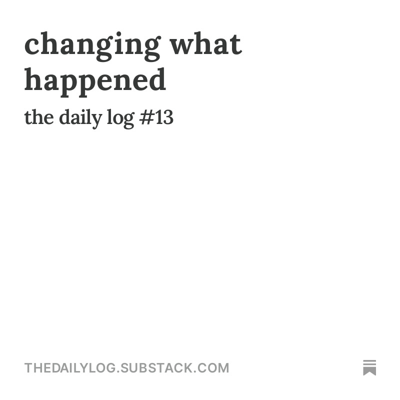 I wrote this over the weekend and I think it's timely given what's happening in the US today. 

It's a great way to think about the outcome of the election, whether it's in your favor or not: thedailylog.substack.com/p/changing-wha…
