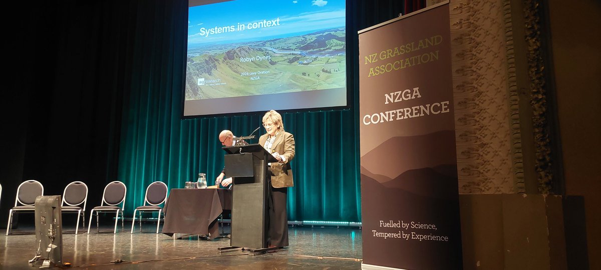 Congratulations Robyn Dynes <a href="/AgResearchNEWS/">AgResearch</a> 2024 NZGA Levy Orator
