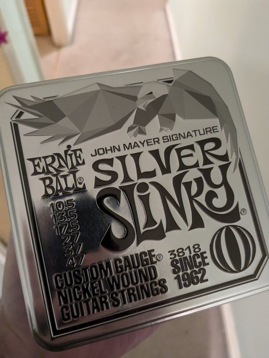 I am so easily won over by marketing <a href="/JohnMayer/">John Mayer</a> <a href="/ernieball/">Ernie Ball</a>