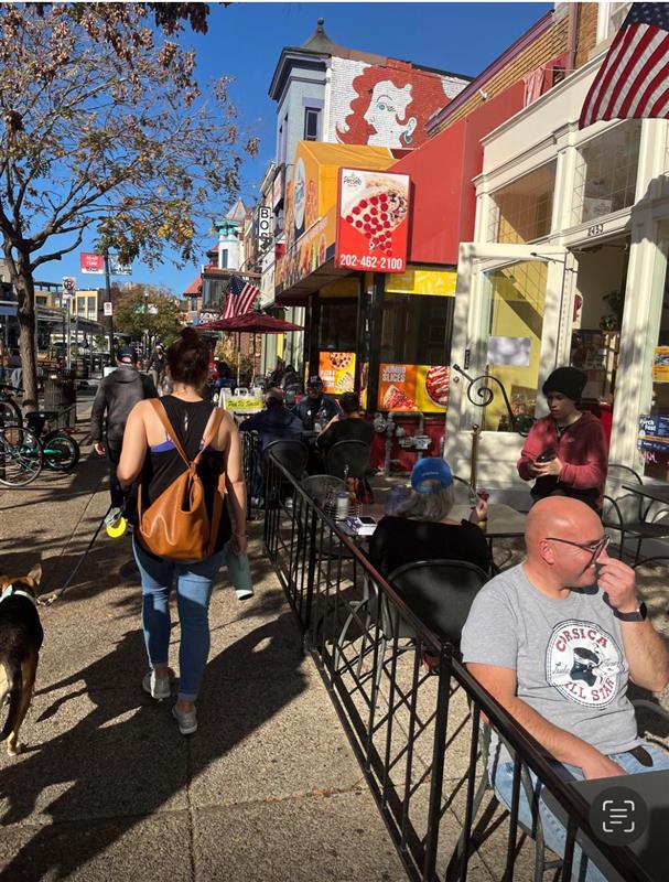 dcmonc's tweet photo. DC is open on Election Day!🗳️🇺🇸 

After you vote, head out and support your local businesses. #ShopLocal https://t.co/4ausXqvjaG