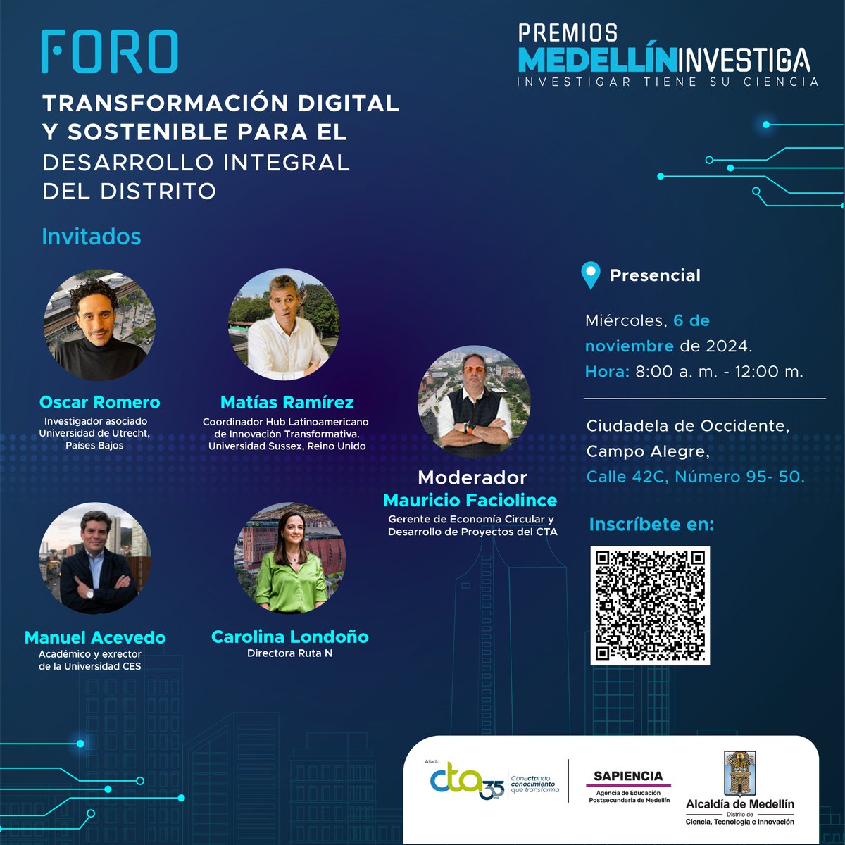 HUBLAYCTIP (@hublayctip) on Twitter photo En este Foro organizado por <a href="/SapienciaMed/">SapienciaMed</a> presentaremos la Identificación de tecnologías con potencial para generar transiciones sociotécnicas gemelas enMedellín, a través de la combinación de tecnologías asociadas a la transición verde con tecnologías de transformación digital. En este Foro organizado por <a href="/SapienciaMed/">SapienciaMed</a> presentaremos la Identificación de tecnologías con potencial para generar transiciones sociotécnicas gemelas enMedellín, a través de la combinación de tecnologías asociadas a la transición verde con tecnologías de transformación digital.