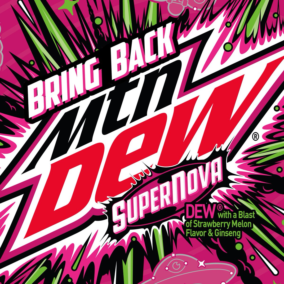 TeamSupernovaFB's tweet photo. Day 1 of asking @MountainDew to #BringBackSupernova. 

You might be thinking: “Wow, that artwork sure looks official!” 

That’s because it is. Pepsi reportedly concepted and planned a release for Supernova (we believe Dew Store as it was 16 oz cans) to later cancel it. 

🥲 (1/2) https://t.co/jC91l0HZ6O