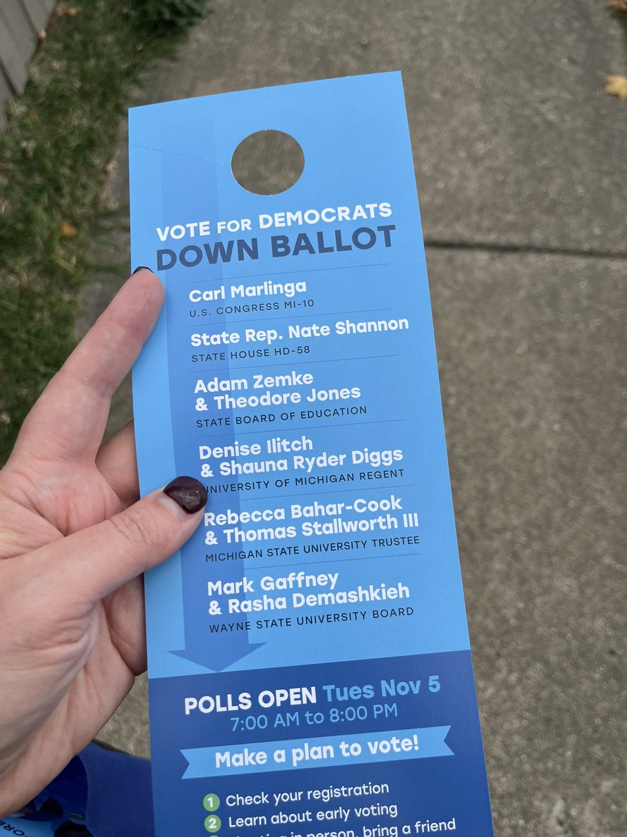 Earlier this year, <a href="/CountersparkUS/">Counterspark</a> did some thank you ads for state rep <a href="/NateForStateRep/">Elect Nate Shannon</a> for his vote on siting &amp; clean energy &amp; for GOTV, I was assigned turf in his district. Love to get out the vote for clean energy champions!!