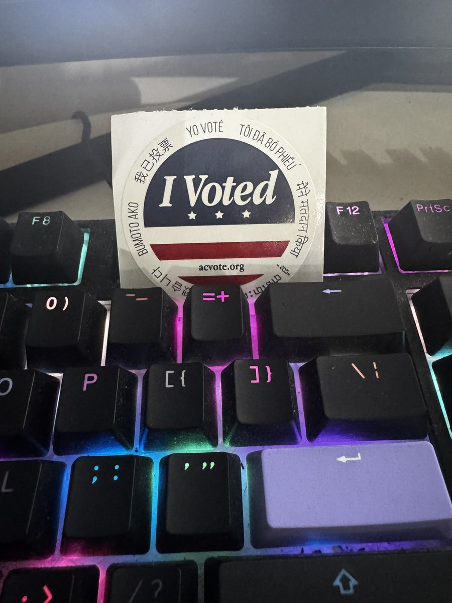 Good morning, everyone! It’s Election Day, and it’s time to exercise your vote! All my crypto bros and broettes know what Trump could bring to crypto this bull run! Do you want taxes on unrealized gains, or do you want our country backed by Bitcoin? #vote #Trump2024 #veterans