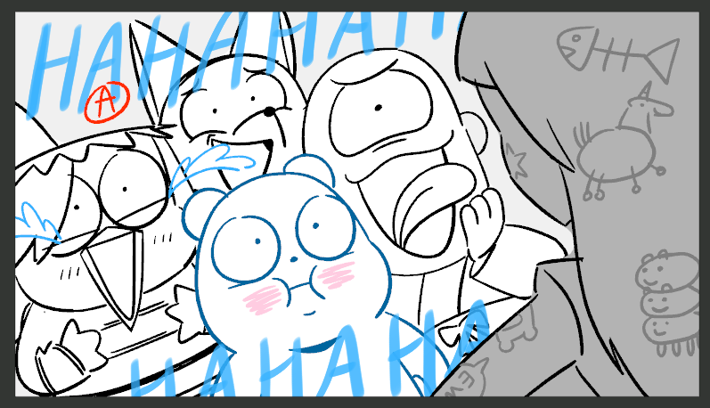 my storyboards for the new We Baby Bears episode "Advanced Ceramics"!! I had a lot of fun :D #webabybears 1/4