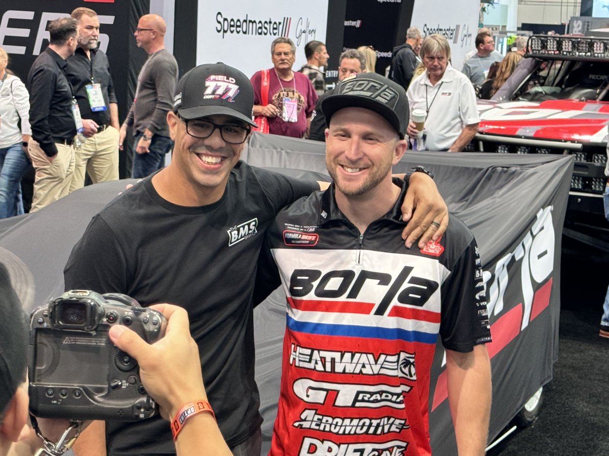Live from SEMA 2024 — <a href="/MattField777/">Matt Field</a> | <a href="/GTRadialUSA/">GTRadialUSA</a> has officially unveiled the world's first manual C8 Corvette drift car this morning in Vegas. 😍

If you're here for the show, make sure to come by and check it out! (Central Hall - Booth 22965)

#FormulaD #FormulaDRIFT