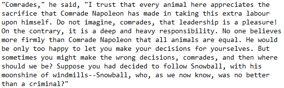 Orwell's Animal Farm tweet media