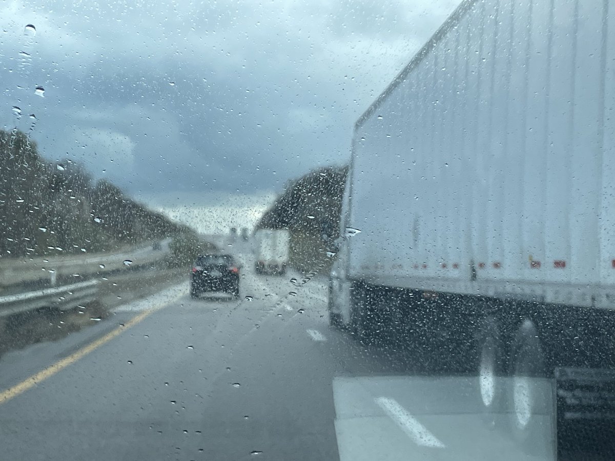 We’re heading to Jeff City to cover ⁦@LtGovMikeKehoe campaign for ⁦<a href="/KCTV5/">KCTV5 News</a>⁩. Hitting some rain on I-70 and getting flashbacks of trips to Mizzou and in-laws in SE MO. 😁