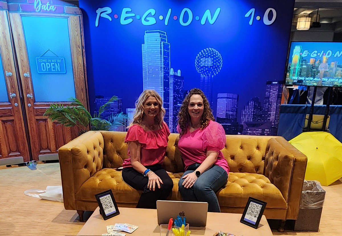 Having Fun at Texas Assessment Conference! <a href="/region10data/">Region 10 Data Solutions</a> #THEONEWITHTAC24