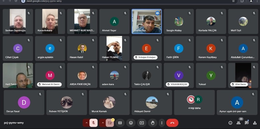 Aylık olağan Temsilciler Toplantımızı online olarak gerçekleştirdik.
Üniversite idari personelinin güçlü temsiliyetini kalıcı hale getirene kadar üyelik çalışmalarına ağırlık verecek, üyeden gelen güçle de tüm sorunlarımızı bir bir çözüme götüreceğiz. 

BİRLİKTE BAŞARACAĞIZ...