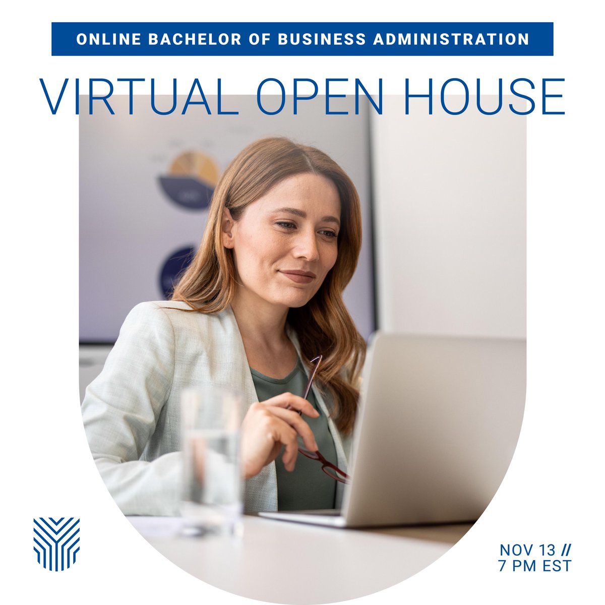 Join us at our Virtual Open House for our online BBA program on November 13, 2024 at 7 pm - 8 pm EST! Hear from our industry-connected faculty, chat with alumni and meet current students who can answer all your questions.

Register at the link below! 💙

events.yorkvilleu.ca/bachelor-of-bu…