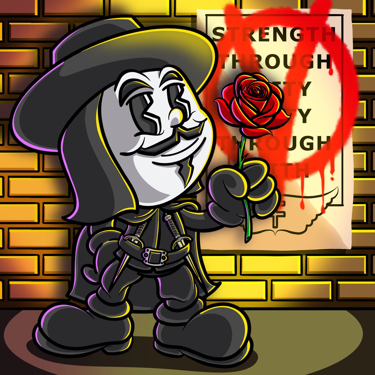 Haunted_Humans's tweet image. REMEMBER, REMEMBER THE 5TH OF NOVEMBER!
#Vote2024 #RememberThe5th #VforVendetta