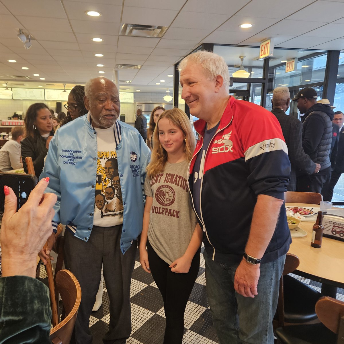 Congressman Danny K. Davis joins the Democratic Party of Illinois leaders and Cook County Demo ratic Party today at a press conference encouraging residents to come out and vote.