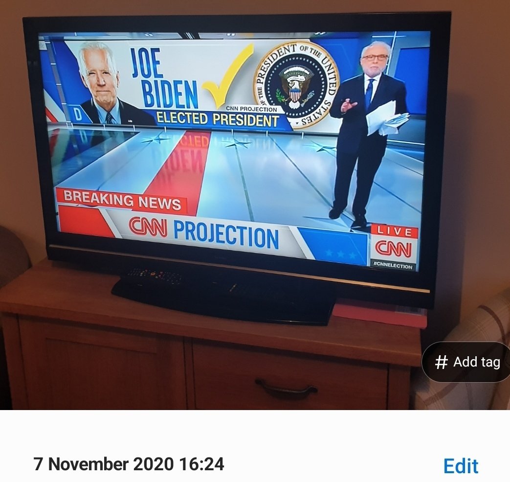 If you're looking for when things might happen, the below will give a good idea. Just add 5 hours. Checking my photo reel from 2020 and it wasn't until the Saturday afternoon that the result was called for Biden! Look at the time stamp! nytimes.com/interactive/20…