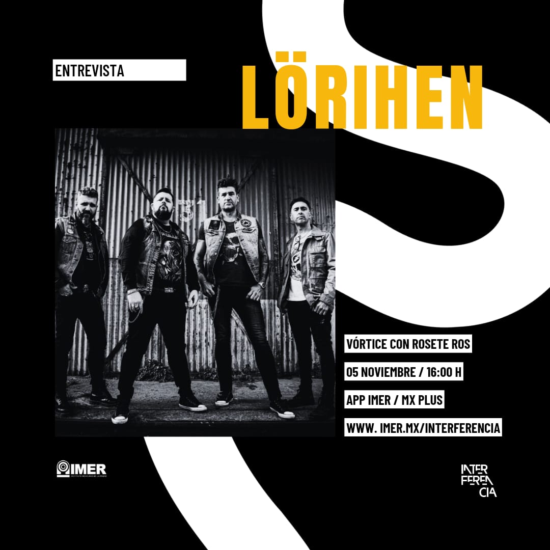 Vortice_IMER's tweet photo. Hoy en #Vórtice tenemos entrevista con @lorihenoficial previo a su show del 16 de noviembre en #CDMX, nos platican todos los por menores!
Nos escuchamos al rato por https://t.co/cTCy0iYtmh
#Vórtice
#VórticeIMER
@interferenciahd
#AlternativePR https://t.co/kWXqsijg8V