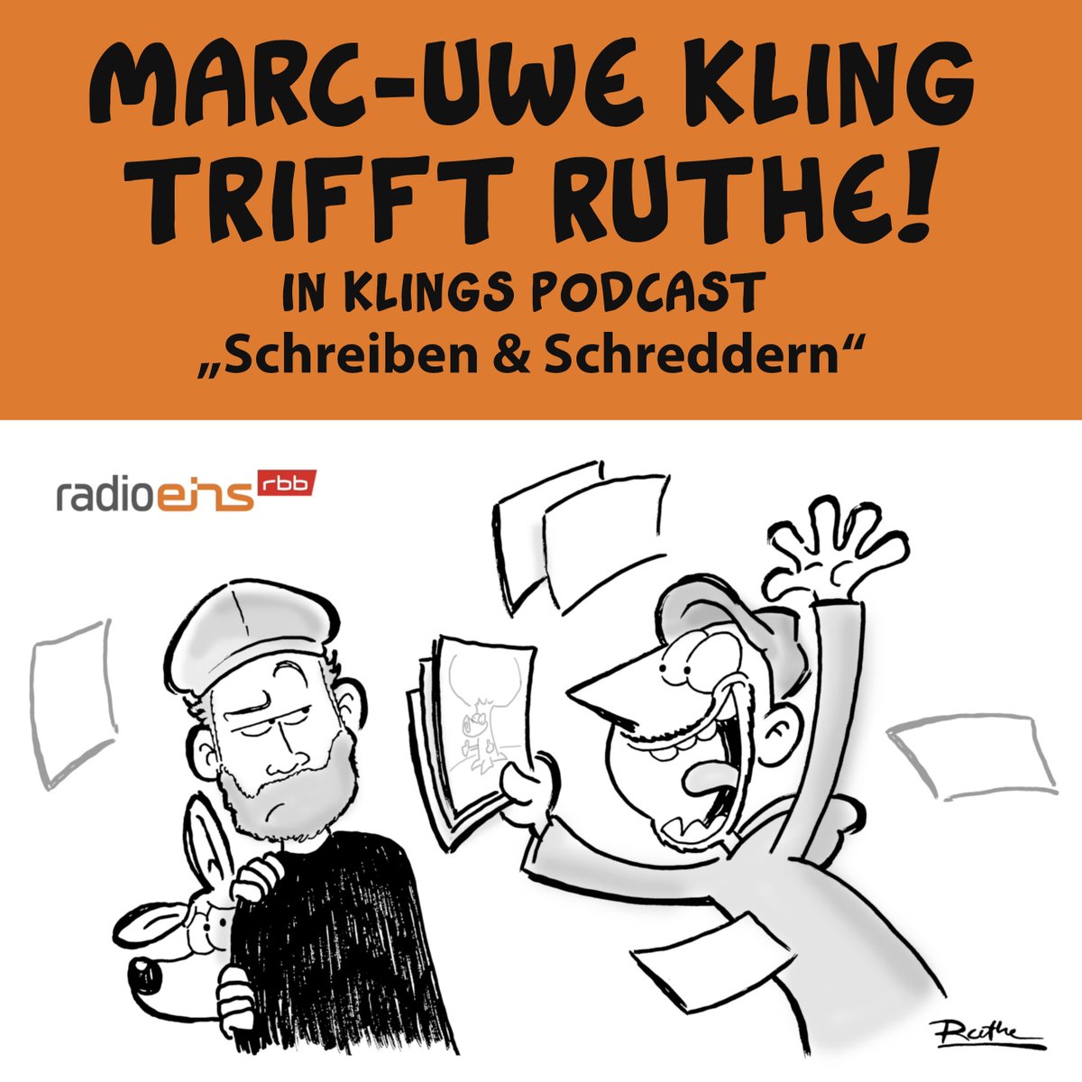 Marc-Uwe Kling hat einen wunderbaren Podcast über kreative Prozesse erfunden. Dieser trägt den Titel "Schreiben &amp; Schreddern" und ich durfte darin zu Gast sein:
youtube.com/watch?v=n3_jD2…
