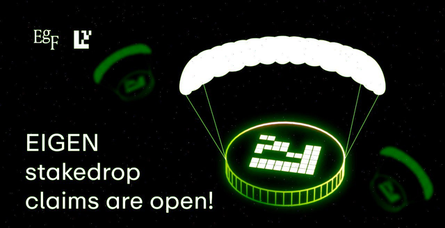 Hayvan7777's tweet photo. Eigen Layer Stakedrop Season 2 is open🪂

Don't miss out—claim your $EIGEN now! https://t.co/ABT2ZfIosU (do not click on other non official links)

Eigen Foundation will distribute 86M tokens in Season 2!

#EigenLayer #Airdrop #Scroll #Web3 #Galxe #Crypto #Taiko #Arbitrum #Blast #Optimism #Mantle #Linea #Mainnet