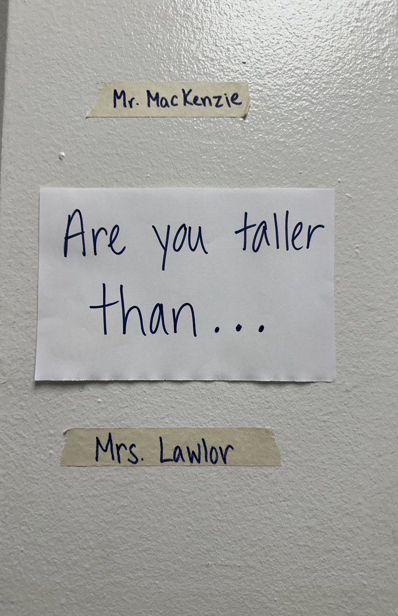 Jacqueline Lawlor (she/her) (@mrsjlawlor) on Twitter photo This has been all the rage today <a href="/StGeorgeOCSB/">St. George School</a> Great way to kick off measurement! <a href="/MrMacKenzie5/">Calum MacKenzie</a> This has been all the rage today <a href="/StGeorgeOCSB/">St. George School</a> Great way to kick off measurement! <a href="/MrMacKenzie5/">Calum MacKenzie</a>
