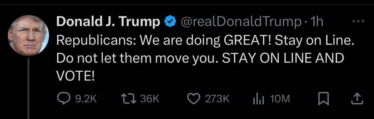 If you are online doomscrolling, STAY ONLINE