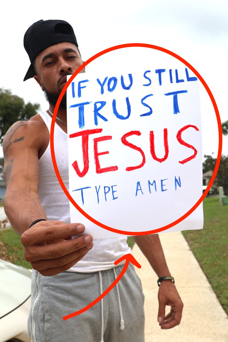 If you still trust Jesus, type Amen.