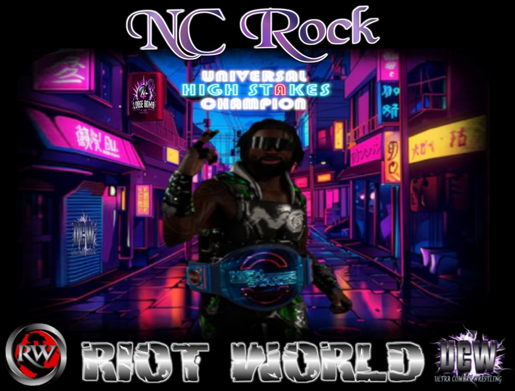 One of the many different Universal Champions here in Riot World on our #2k side. The Universal High Stakes Champion: NC Rock <a href="/nicholascummin9/">Bomb Boi NDC 😜🐉🇱🇨👹</a>