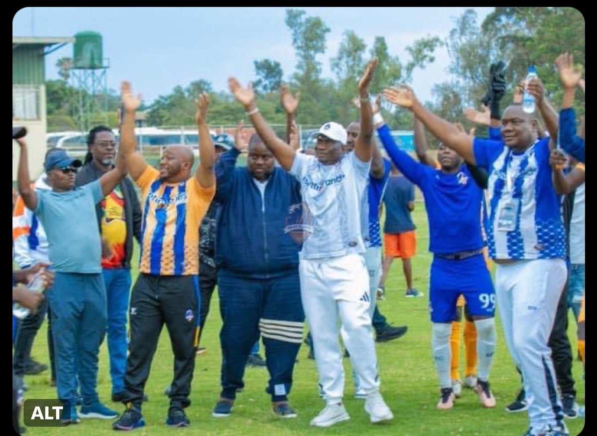 ScottlandFC's tweet photo. THANK YOU SIR WICKNELL 👏👏🔥

Scottland Football Club players acknowledge club sponsor, Sir Wicknell Chivhayo (@wicknellchivayo ) for the bonuses they received following victories over Harare City and Herentals in the tight @Division1Soccer (NRSL) race.

Wingback, Ronald Pfumbidzai said players are  grateful for Sir Wicknell’s generosity.

Goalkeeper Panashe Nyabunga personally thanks Sir Wicknell for the Aqua vehicle he received on Monday for his heroics in goal.

Scottland take on Black Mambas on Friday needing three points to win promotion into the Premier Soccer League (@CastleLagerPSL )