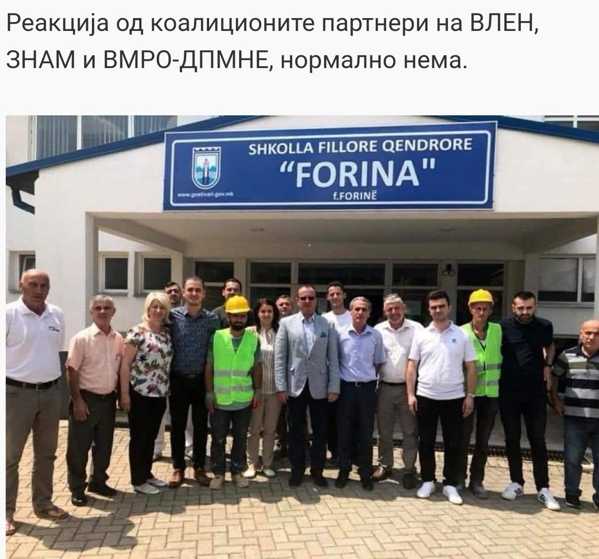 Да не беше насловот на порталот помислив дека Таравари отишол во Албанија или Косово на некој настан. Но замислете тој се сликал во Форино, Македонија и македонскиот јазик го имат снемано. Бозо и тестисот Максо  ја продале кучата. А ботовите ГОРДО ги бранат на социјалните мрежи.