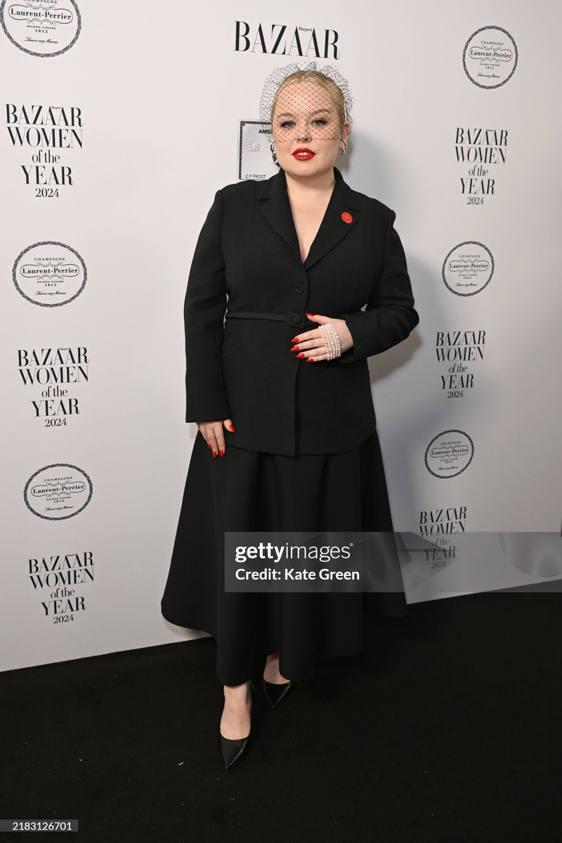 CoughlanBase's tweet photo. 🚨 Nicola Coughlan at the Harper's Bazaar Women Of The Year Awards 2024 https://t.co/20teJXom31