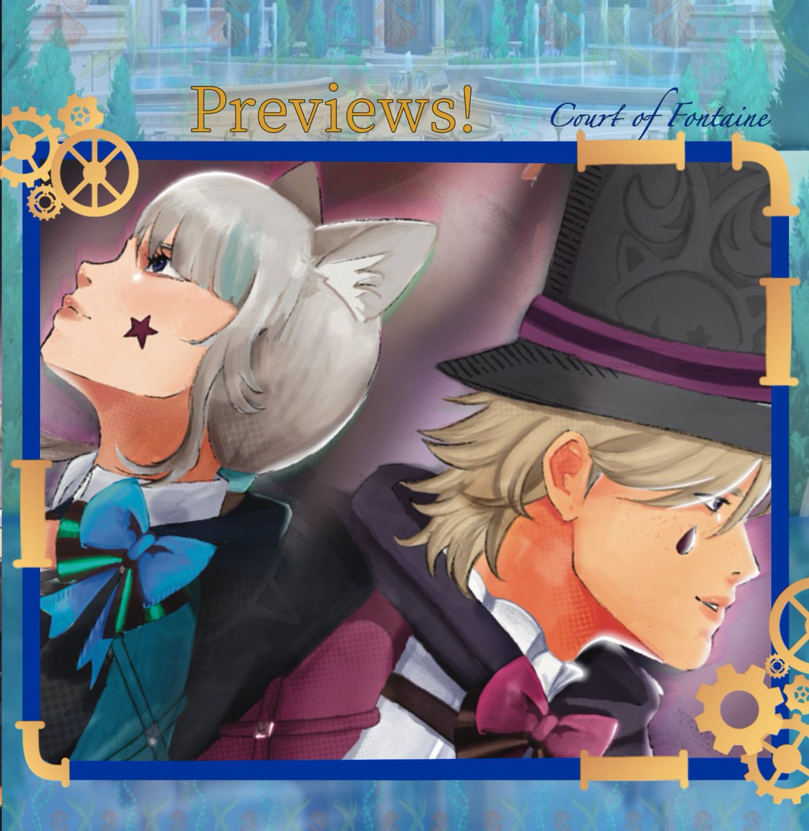 Court of Fontaine: A Genshin Zine | PRODUCTION (@Fontaine_Zine