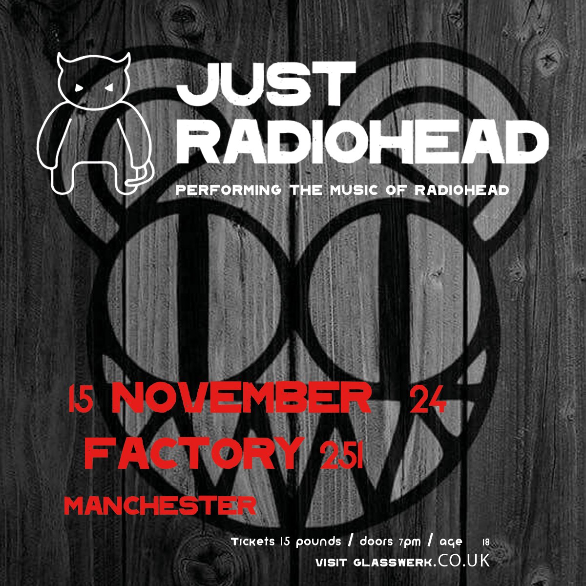 Glasswerk (@glasswerk) on Twitter photo ⚠️TONIGHT⚠️
Get ready Manchester @RadioheadJust will be hitting the stage at <a href="/factory_mcr/">FactoryManchester</a> TONIGHT !
Doors - 19:00 ⚠️TONIGHT⚠️
Get ready Manchester @RadioheadJust will be hitting the stage at <a href="/factory_mcr/">FactoryManchester</a> TONIGHT !
Doors - 19:00