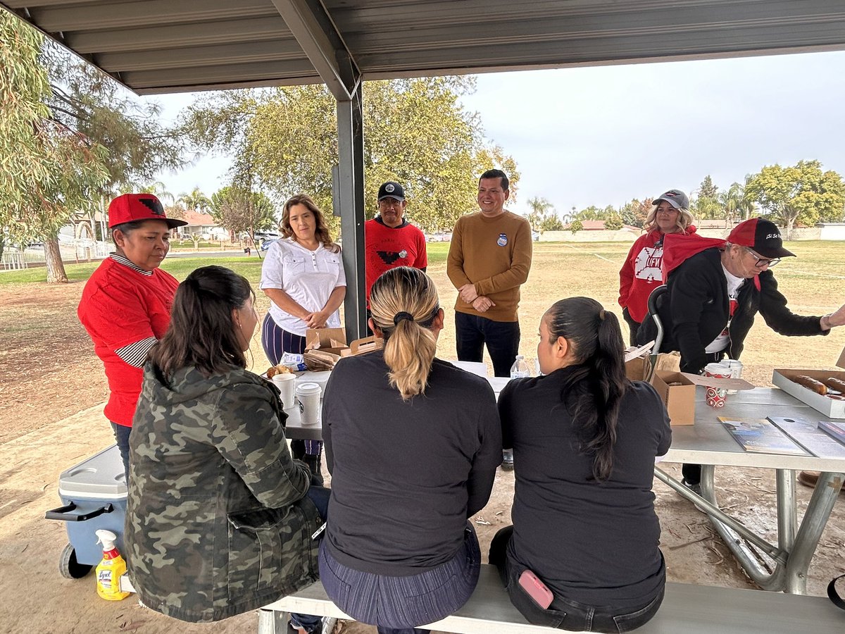 Thank you <a href="/UFWupdates/">United Farm Workers</a> for helping us get out the vote in Lamont and across #CA22.