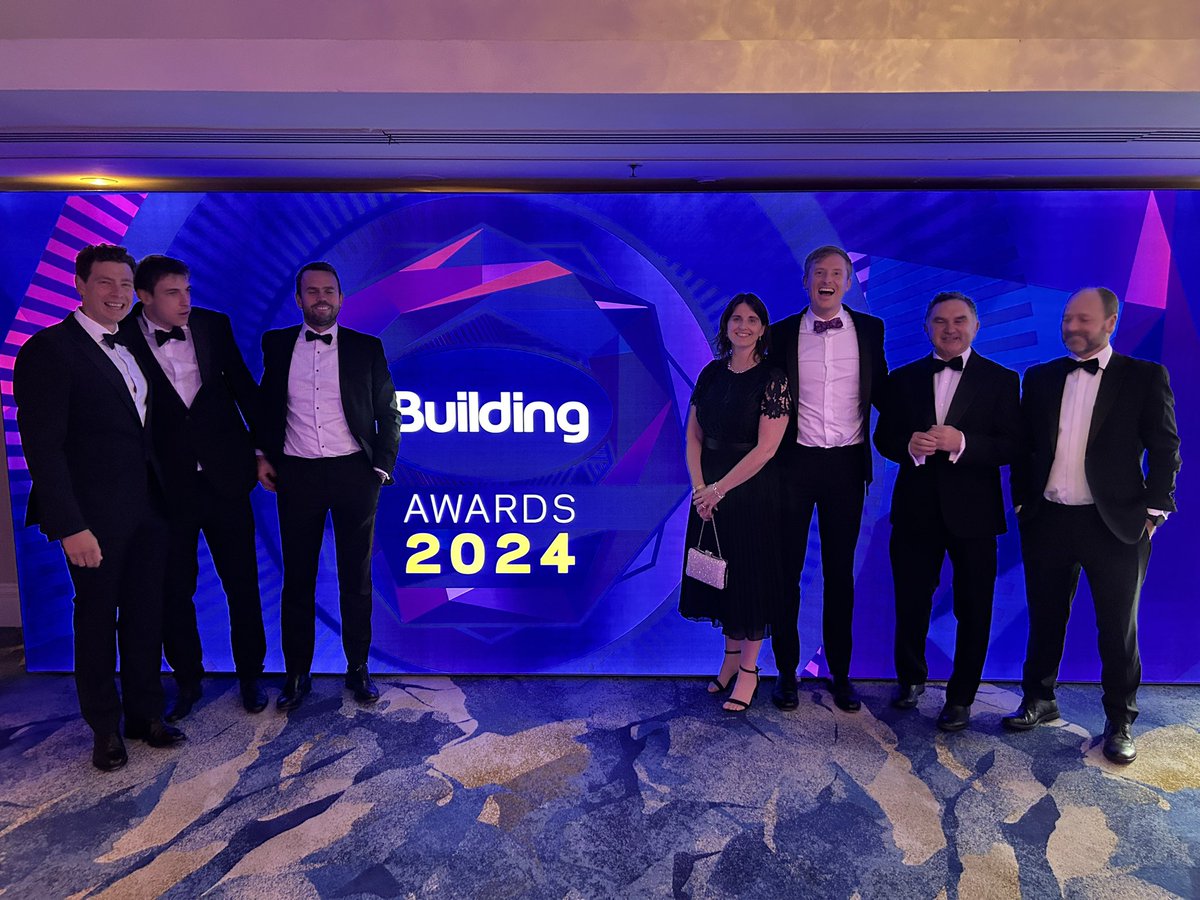We're thrilled to be at the #BuildingAwards2024 with tonight! Honoured to be shortlisted for the MMC Award for recognising our commitment to innovative construction and sustainable growth. Fingers crossed! 🤞 #ModernMethods #Construction #TideConstruction