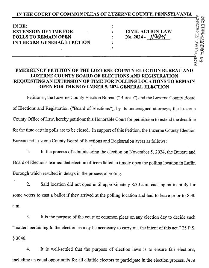 PACourts's tweet photo. Petition and Order out of Luzerne County. 

Read more here: https://t.co/xF7DZJM1aN https://t.co/UED92rMHwF