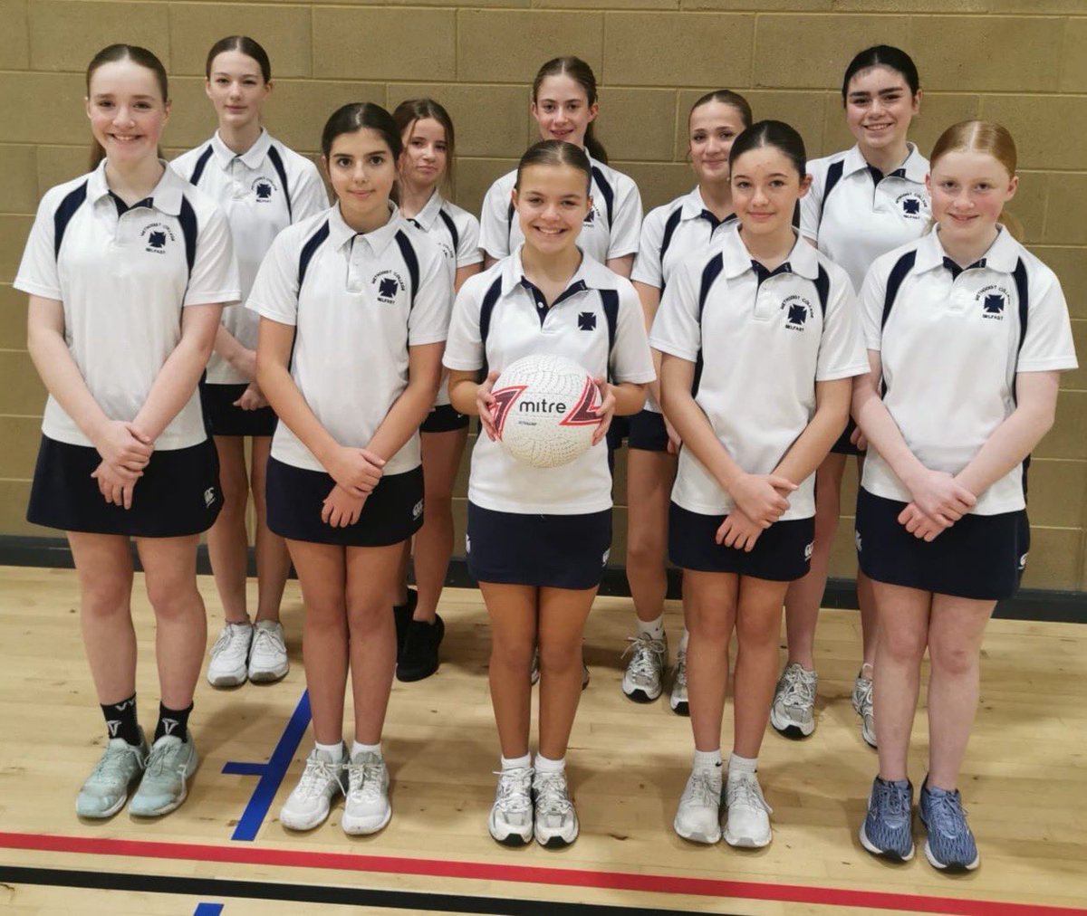 MCBNetball's tweet photo. First matches of the season for MCB Minor A Team in a Blitz Day with St Dominic’s, Aquinas, Victoria and OLSPK. A day of skills and team work with two wins and two narrow defeats. Player of the day was Anna Gray, well done all involved. https://t.co/kSvBbwo21q