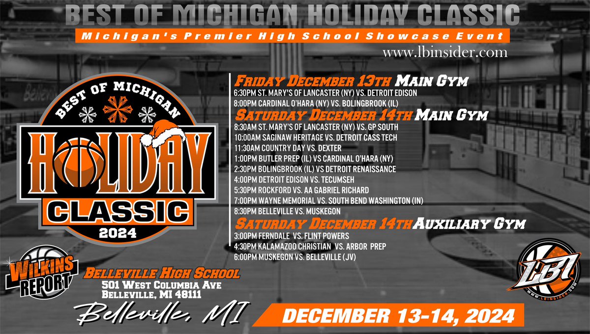 Jason Wilkins (Wilkins Report) (@lbinsider) on Twitter photo Best of Michigan Holiday Classic 2024 Schedule 🔥🔥🔥 <a href="/LBI_Carolina/">Coach Wright</a> <a href="/LBIPremierBB/">LBI Premier Prospects</a> <a href="/wadesworld32/">Coach Keith Wade</a> <a href="/CoachEvanBell/">Evan Bell</a> <a href="/BedrocksBest10/">Jarvis Mitchell</a> <a href="/TecumsehGbball/">Tecumseh Girls Bball</a> <a href="/DetroitEdisonGB/">DEPSA GIRLS BALL</a> <a href="/DCDSwbb/">DCDS Women’s Basketball</a> <a href="/LTdreads/">Lauren Thompson</a> <a href="/WbbCasstech/">CassTech_WBB</a> <a href="/bballcoach_44/">Jaden Clobes</a> <a href="/famoushoops1/">Famous Hoops</a> <a href="/fgrhoops/">CoachCain</a> <a href="/LadyPhoenixBB/">LadyPhoenixBBall</a> <a href="/OharaWBB/">Cardinal O’Hara Lady Hawks</a> <a href="/RockGBB/">Rockford Girls Bball</a> <a href="/Heritagegbball/">Heritage Hawks GBB</a> Best of Michigan Holiday Classic 2024 Schedule 🔥🔥🔥 <a href="/LBI_Carolina/">Coach Wright</a> <a href="/LBIPremierBB/">LBI Premier Prospects</a> <a href="/wadesworld32/">Coach Keith Wade</a> <a href="/CoachEvanBell/">Evan Bell</a> <a href="/BedrocksBest10/">Jarvis Mitchell</a> <a href="/TecumsehGbball/">Tecumseh Girls Bball</a> <a href="/DetroitEdisonGB/">DEPSA GIRLS BALL</a> <a href="/DCDSwbb/">DCDS Women’s Basketball</a> <a href="/LTdreads/">Lauren Thompson</a> <a href="/WbbCasstech/">CassTech_WBB</a> <a href="/bballcoach_44/">Jaden Clobes</a> <a href="/famoushoops1/">Famous Hoops</a> <a href="/fgrhoops/">CoachCain</a> <a href="/LadyPhoenixBB/">LadyPhoenixBBall</a> <a href="/OharaWBB/">Cardinal O’Hara Lady Hawks</a> <a href="/RockGBB/">Rockford Girls Bball</a> <a href="/Heritagegbball/">Heritage Hawks GBB</a>