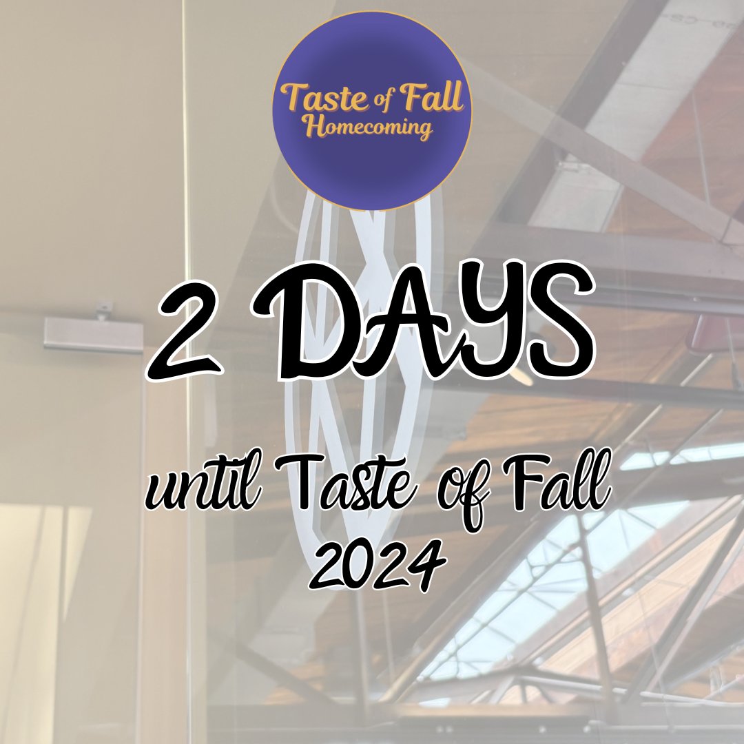 Taste of Fall: Homecoming is only TWO days away! Get your tickets now: manage.onecause.com/events/6d9cdbf…