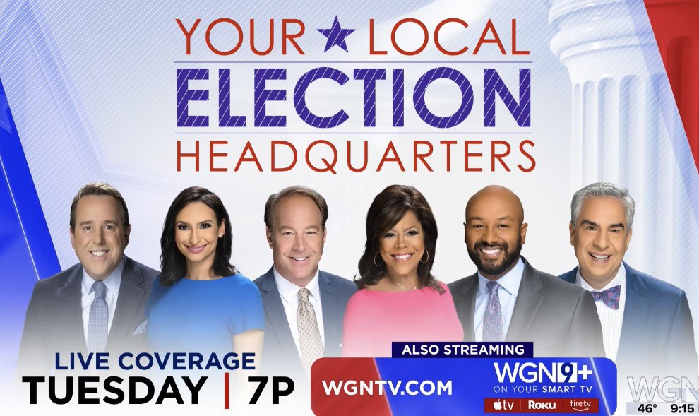 Decision day is finally here. Tune in to <a href="/WGNNews/">WGN TV News</a> for results, analysis and all you need to know on this historic milestone. 📺🗳️🇺🇸