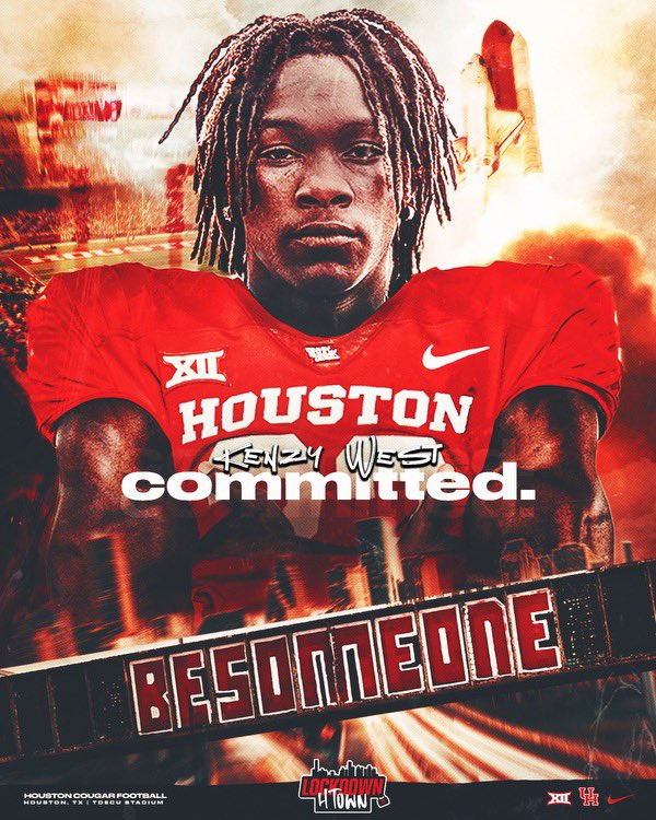 BlakeAntkowiak's tweet photo. Following Kenzy West’s commitment, Houston is up to 2nd in the Big 12 and 33rd nationally in the @247Sports internal recruiting rankings https://t.co/MIKETmO4XF