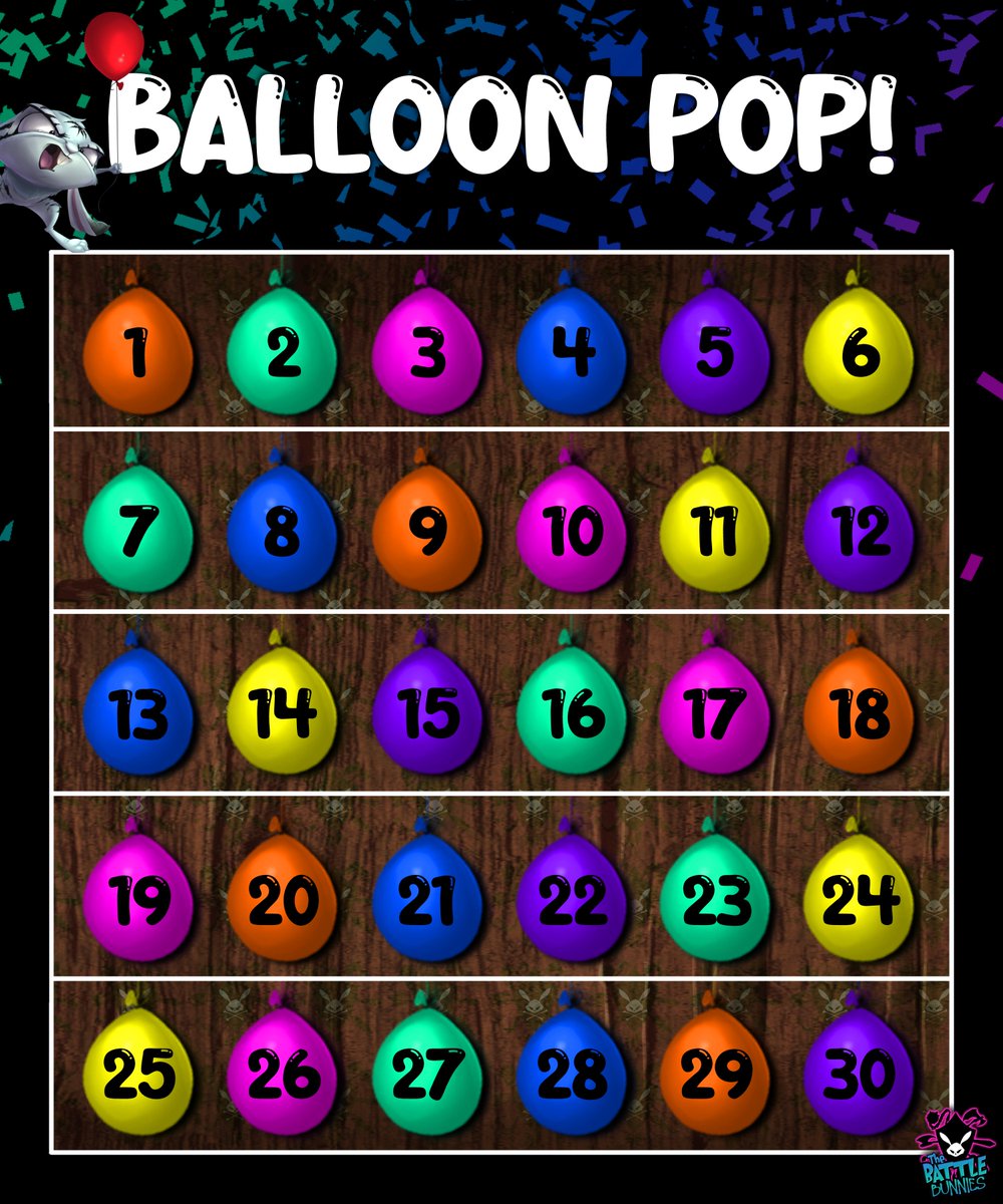battlebunniesTM's tweet photo. Have you seen the new Game in Discord? 🎡
🎈 Balloon Pop! 🎈
Grab your Darts before they're gone & Win a Prize 🎯
You can Win your very own battle Bunny Character & make it into the next Book! 😱🥳
Hop in: https://t.co/RENLL6gA8P 🐇🐇
#FluffleFam #NewGame #Seither https://t.co/2MJ4Mwzl1j