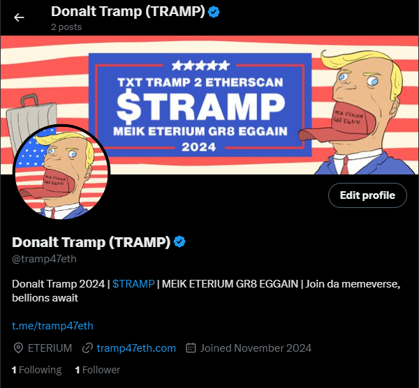 tramp47eth's tweet photo. $TRAMP acuairet da blu xekmark

Folkz hit da🔔 4 lunch detaiz https://t.co/L5Hkh8JSKU