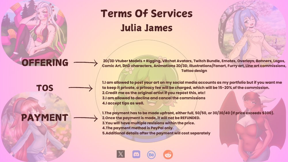 ⚜️ 💟Julia James || Commissions Open (2/8) 💟⚜️ tweet media